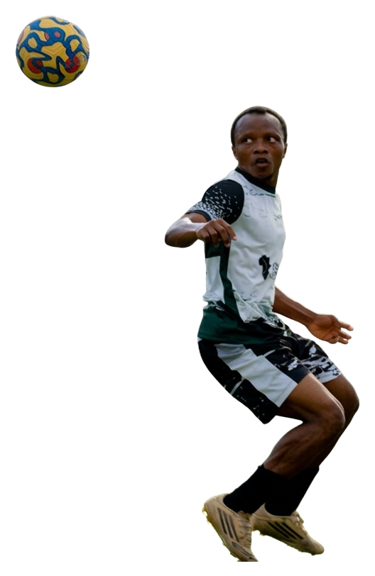 CISL player chasing the ball in action